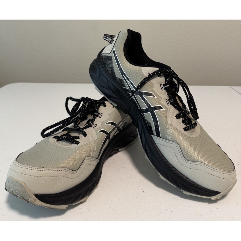ASICS Gel-Venture 10 Running Shoes Men's Size 13 EEEE Width US White Sage/Black